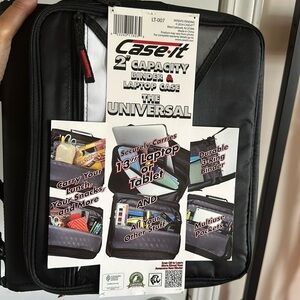 Case It 2”Capacity Binder and Laptop Case